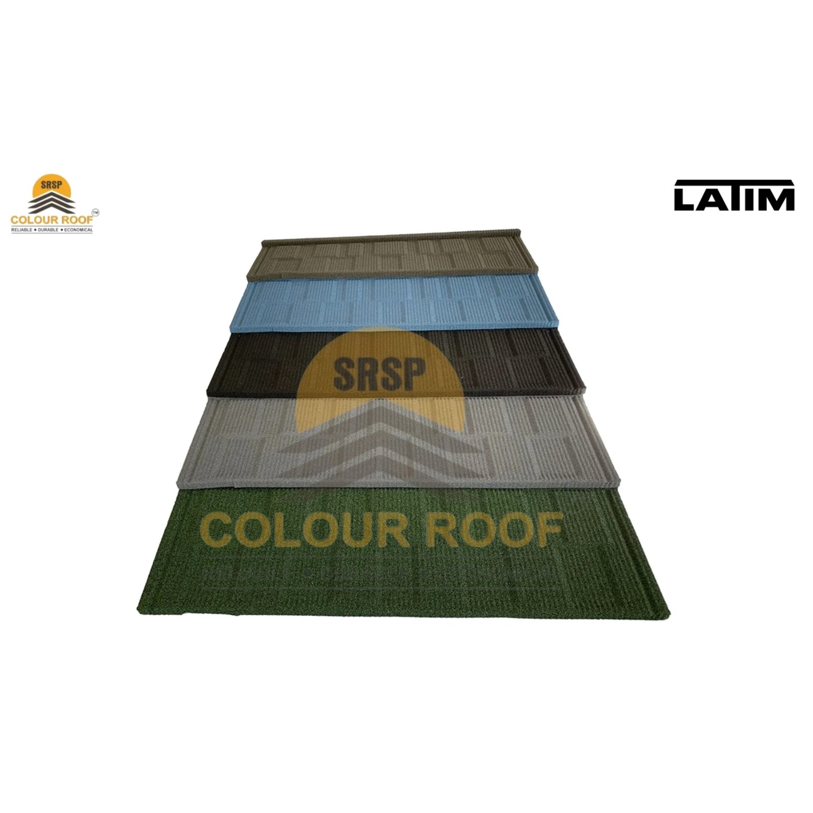 Latim Stone Coated Steel Roof (Shingle Tile)